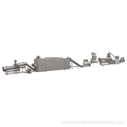 puffed cheese ball double screw extruder production line